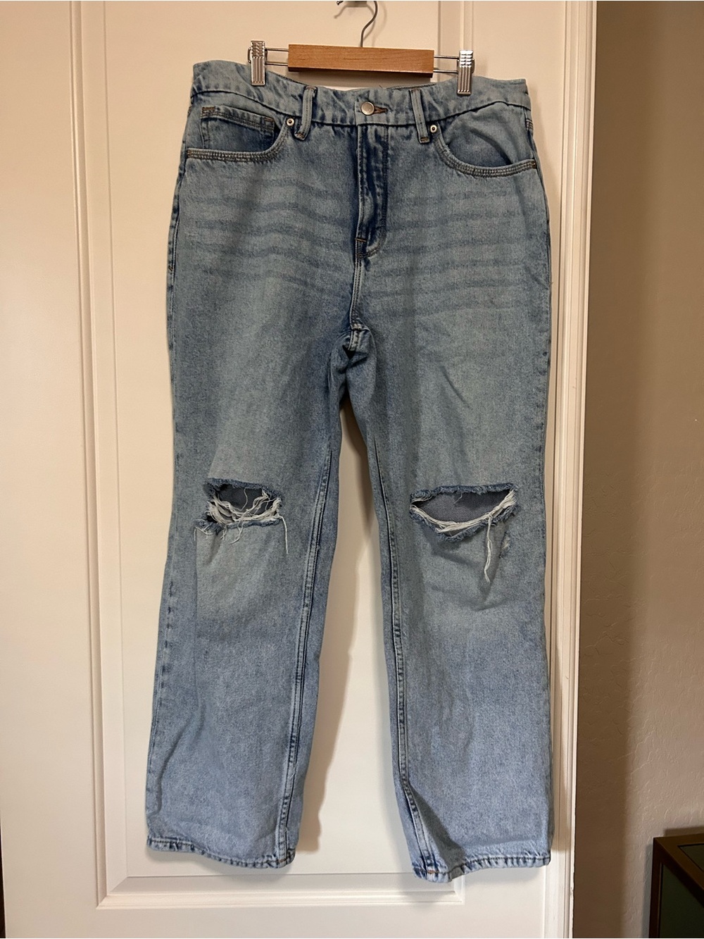 🍓🇺🇸Good American High-Rise Straight Leg 90s Denim Jeans🫐🇺🇸